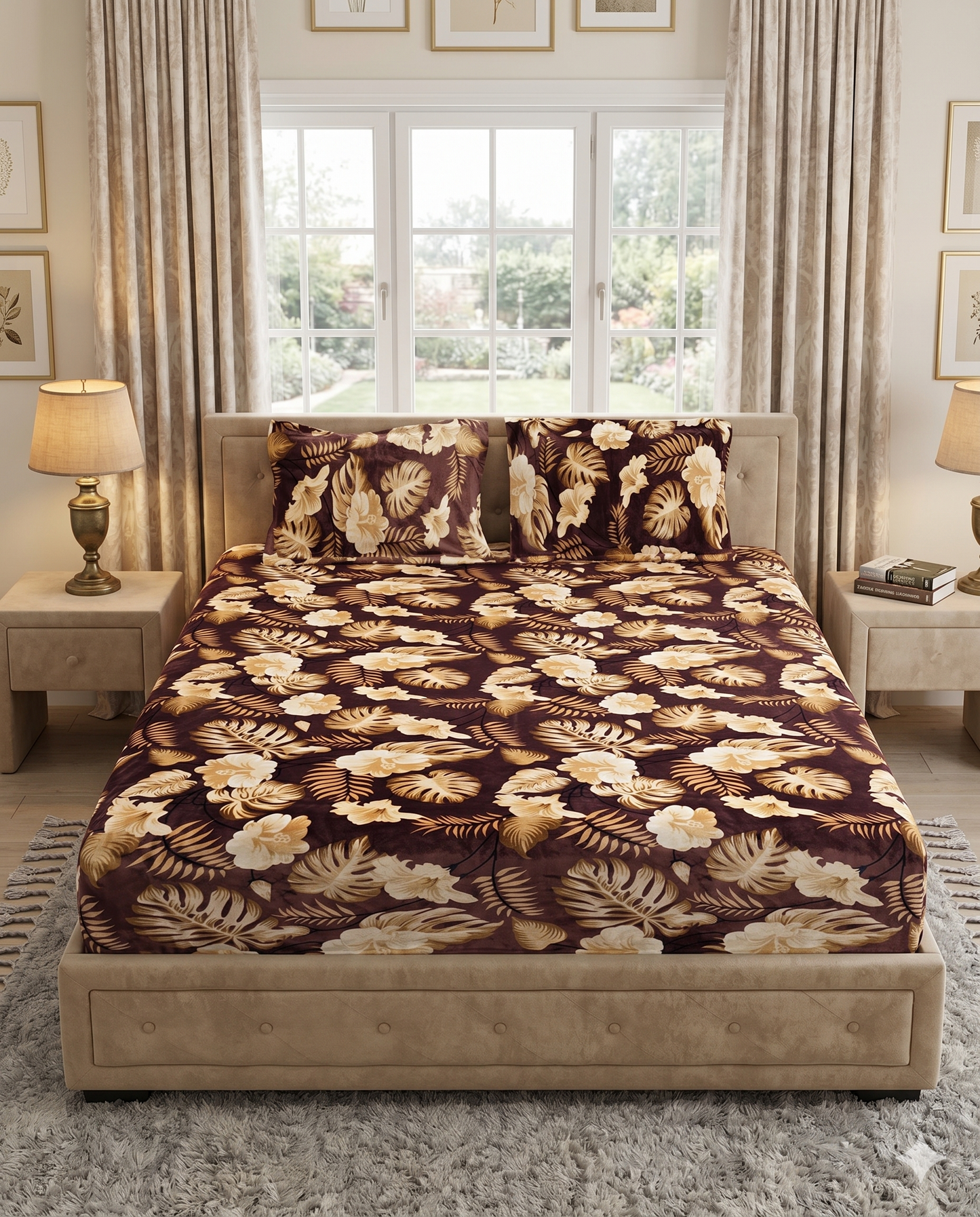 Bedsheet Set - Fitted King Size