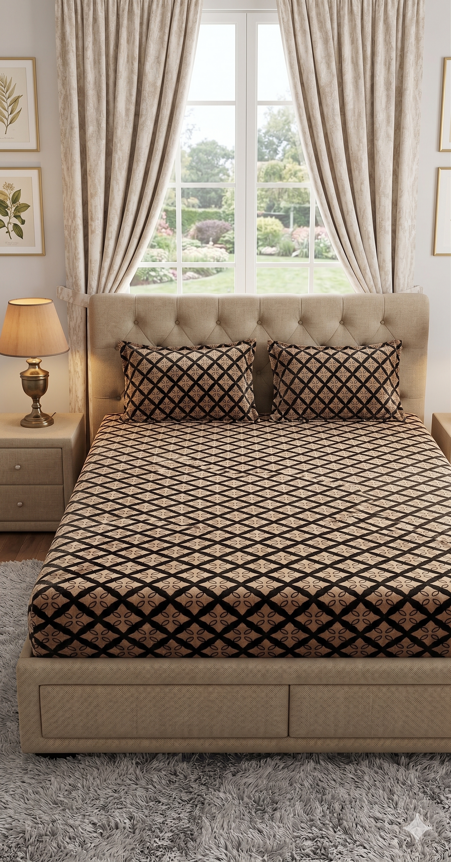 Bedsheet Set - Fitted King Size