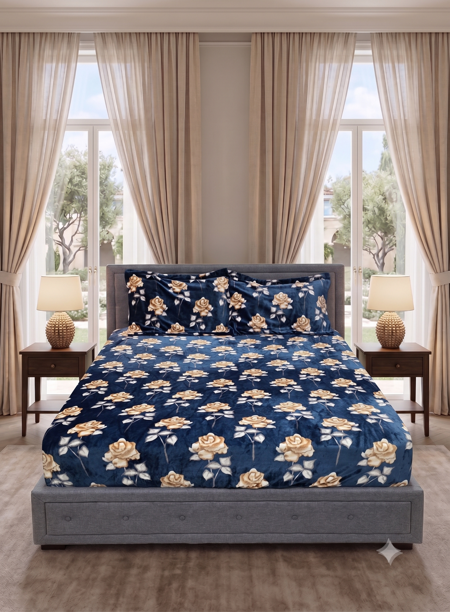 Bedsheet Set - Fitted King Size