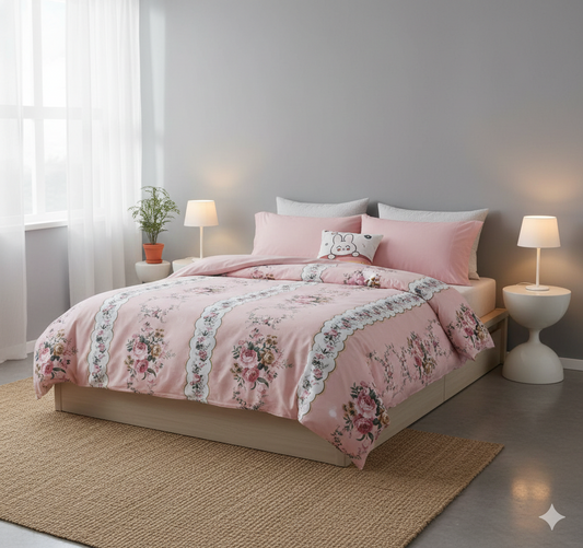 King-Size Fitted Bedsheet Set