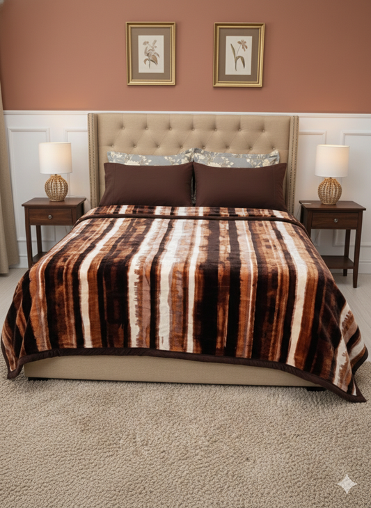 Allysa Ultra-Soft Reversible Blanket - 2 Ply