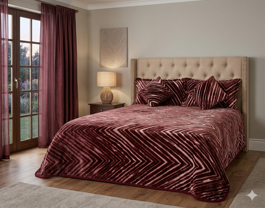 President Luxury 5 Pc Bedcover