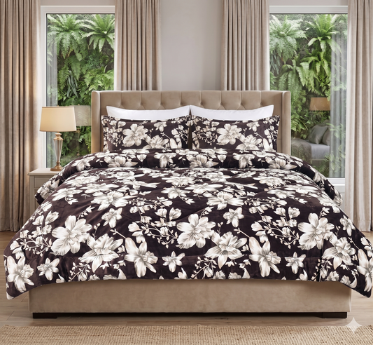 Luxury Plush Quilts – 4 Pc Set