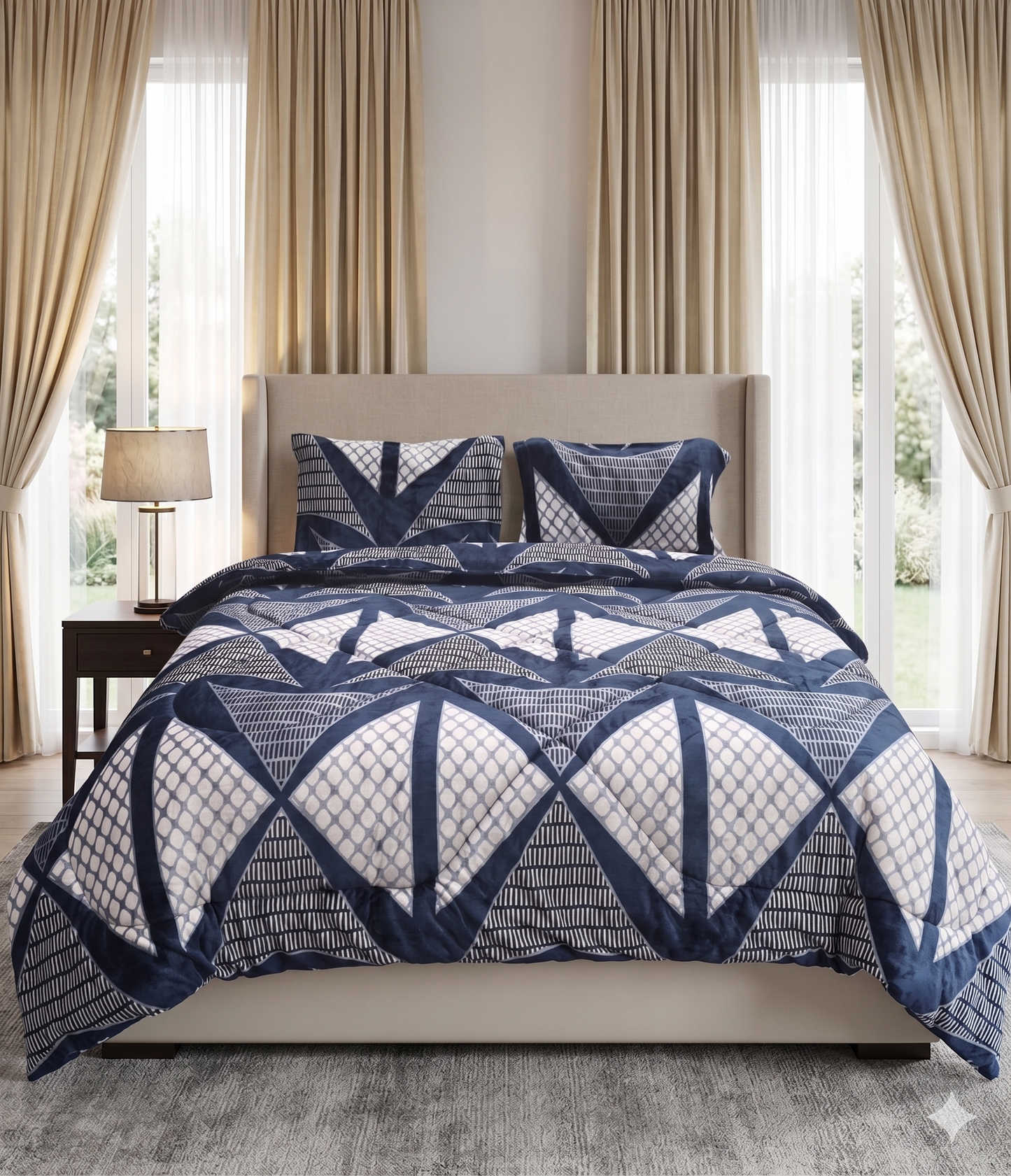 5 Pc Quilt Set
