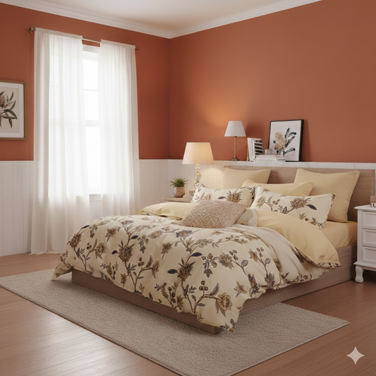 King-Size Fitted Bedsheet Set