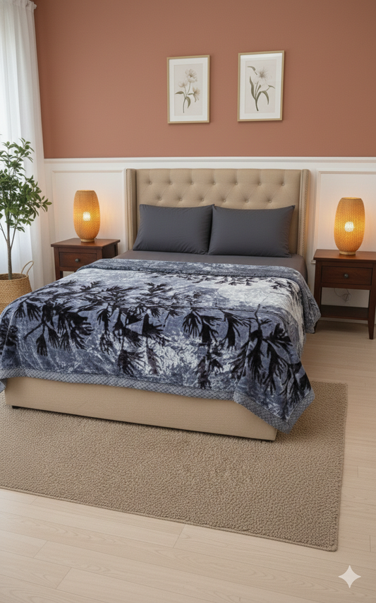 Monte Carlo Cloudy Blanket - 2 Ply