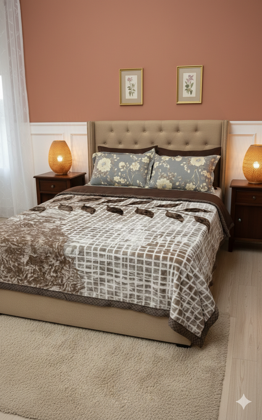 Monte Carlo Cloudy Blanket - 2 Ply