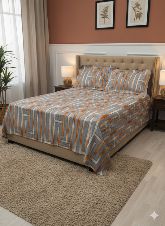 King Size Flat Bedsheet – All-Season Comfort