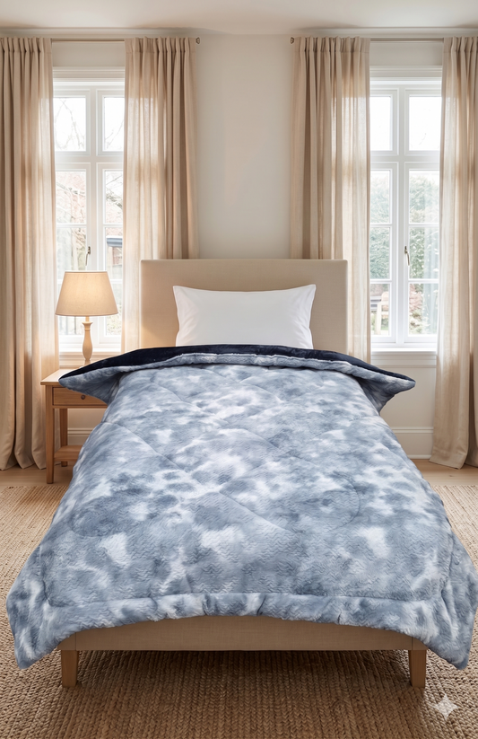Single Bed Quilt - Rabbit Fur