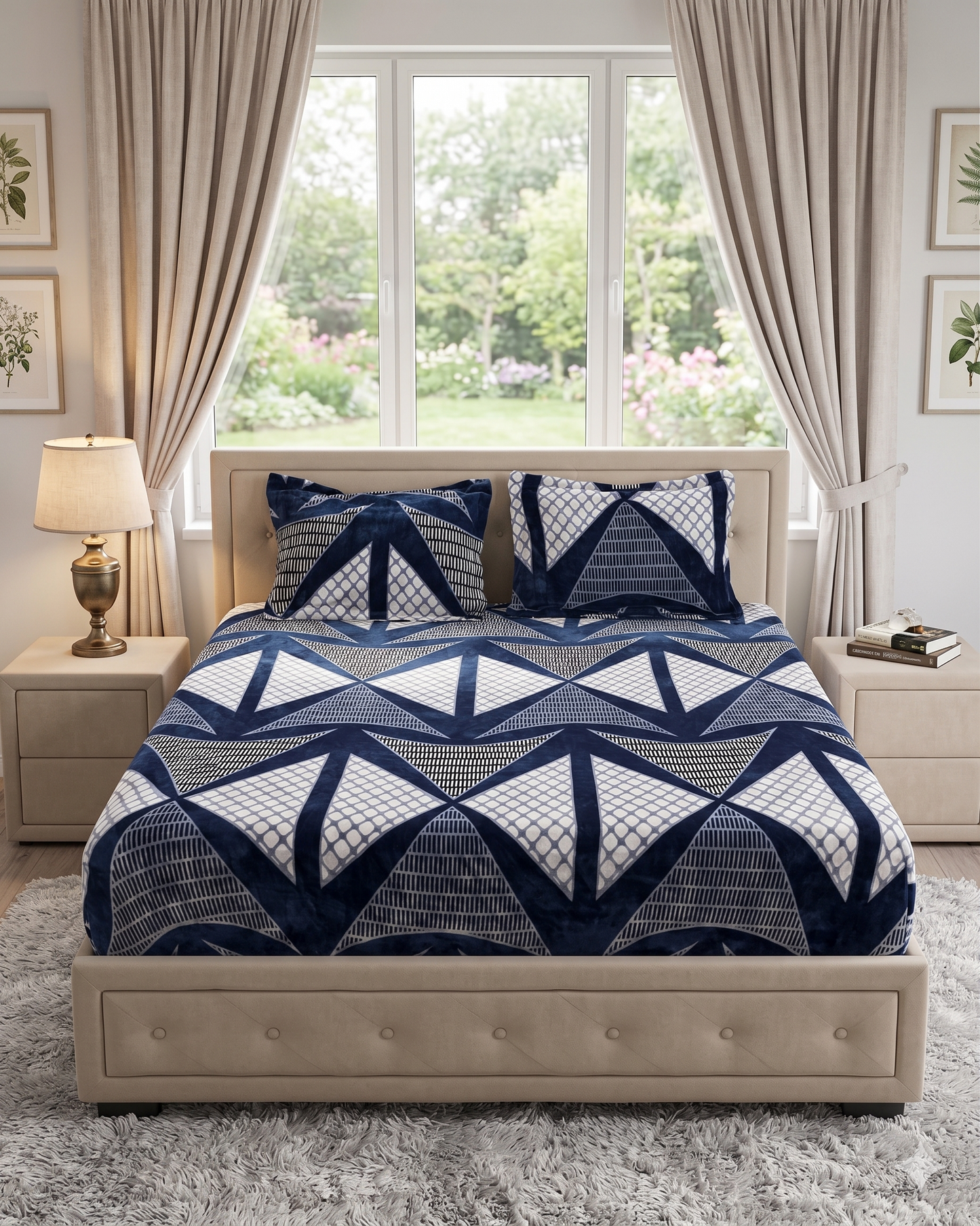 Bedsheet Set - Fitted King Size