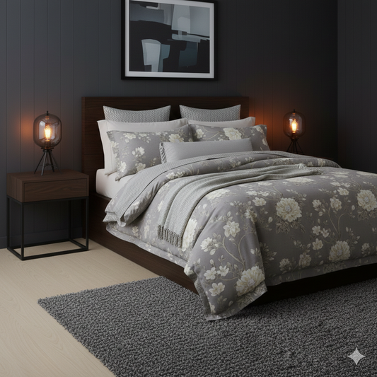 King-Size Fitted Bedsheet Set