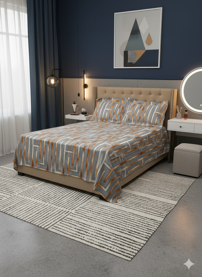 King Size Flat Bedsheet – All-Season Comfort