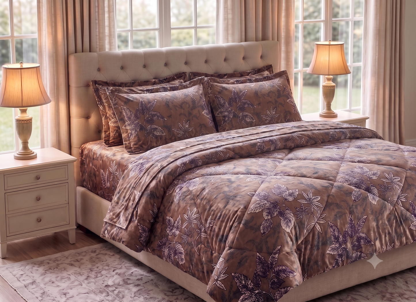Luxury Plush Quilts – 4 Pc Set