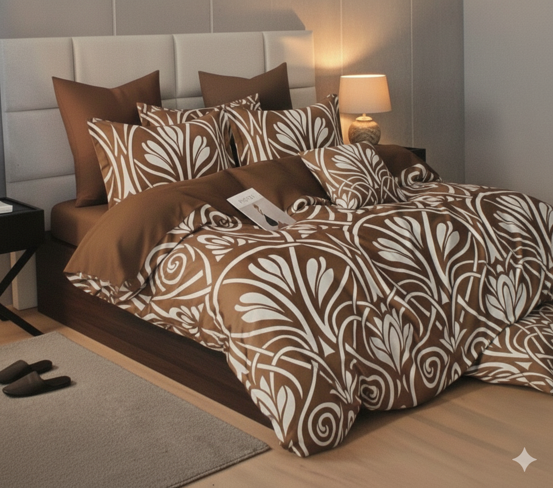 Fitted Bedsheet Set - Elastic Fit - Double Bed