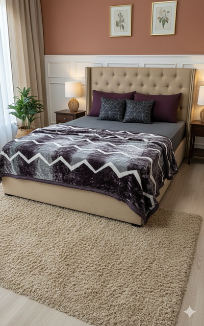 Monte Carlo Cloudy Blanket - 2 Ply