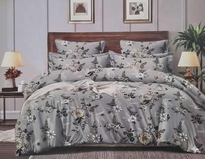 Fitted Bedsheet Set - Elastic Fit - Double Bed