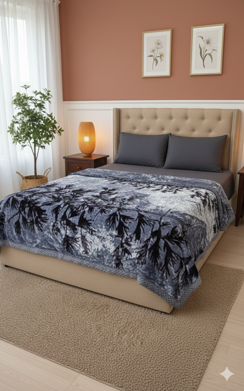 Monte Carlo Cloudy Blanket - 2 Ply