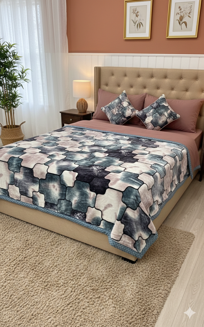 Monte Carlo Cloudy Blanket - 2 Ply