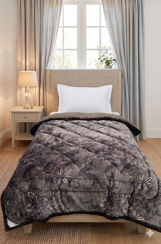 Single Bed Quilt - Sherpa Wool