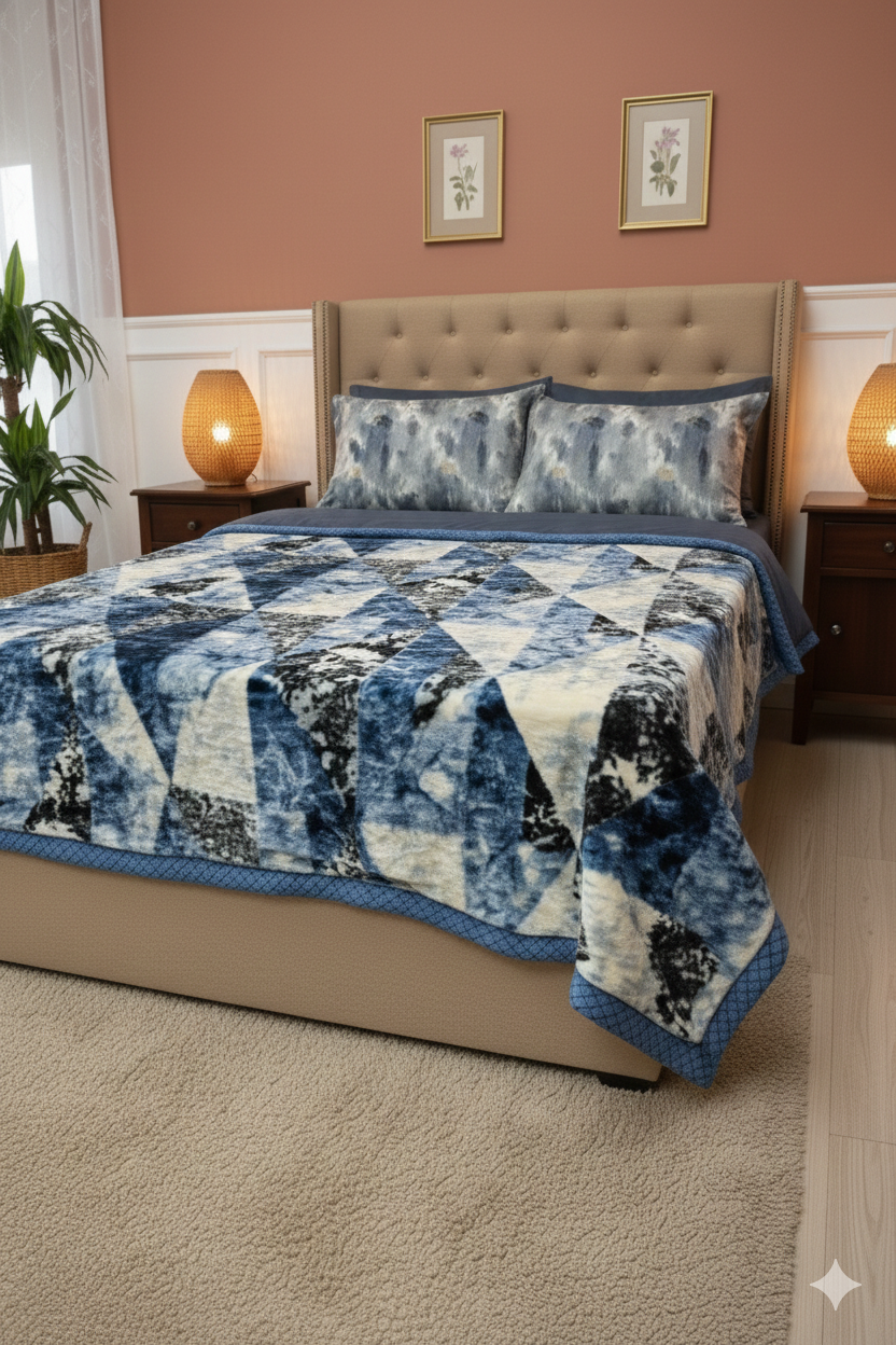 Monte Carlo Cloudy Blanket - 2 Ply