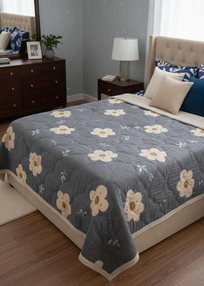 Cotton Comforter – Reversible & Lightweight