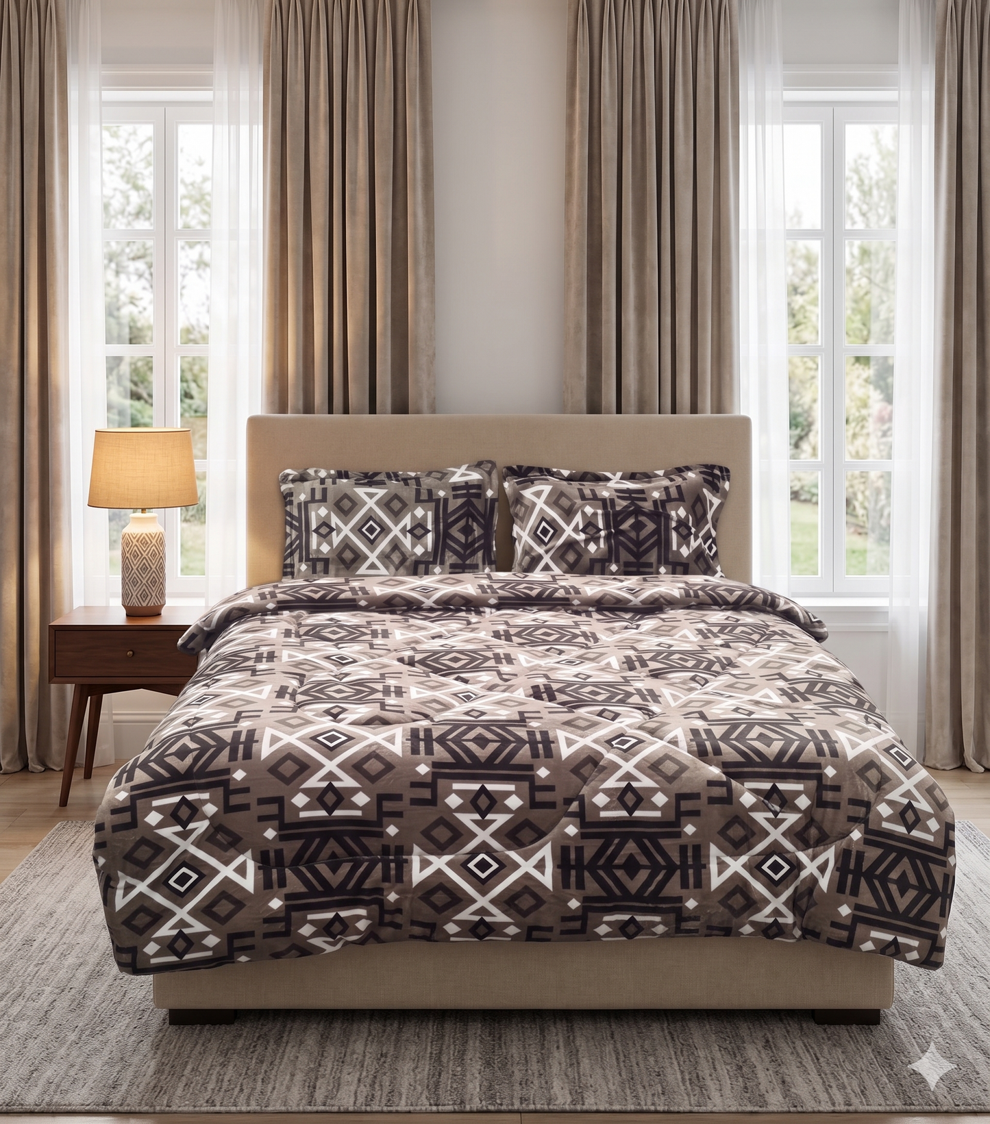 Warm Reversible Design Quilt