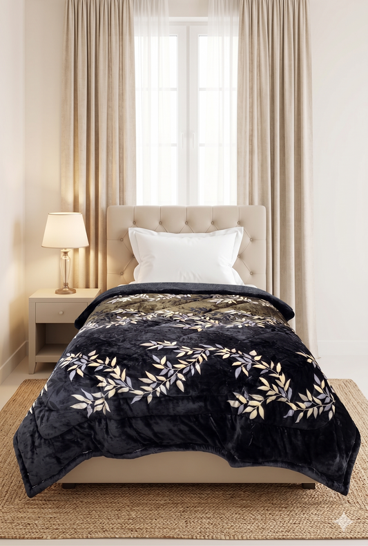 Single Bed Quilt - Sherpa Wool