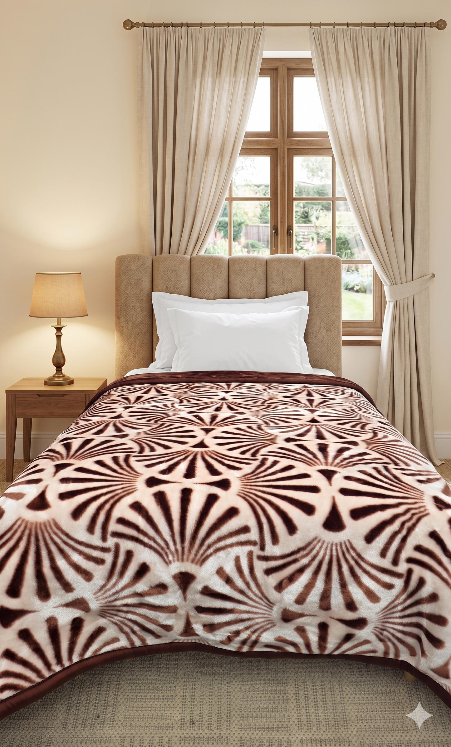 Single Bed Blanket - Reversible Design