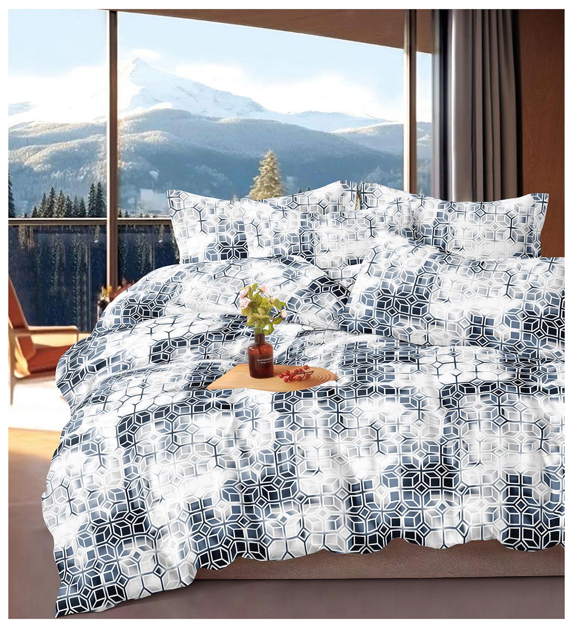 King-Size Fitted Bedsheet Set