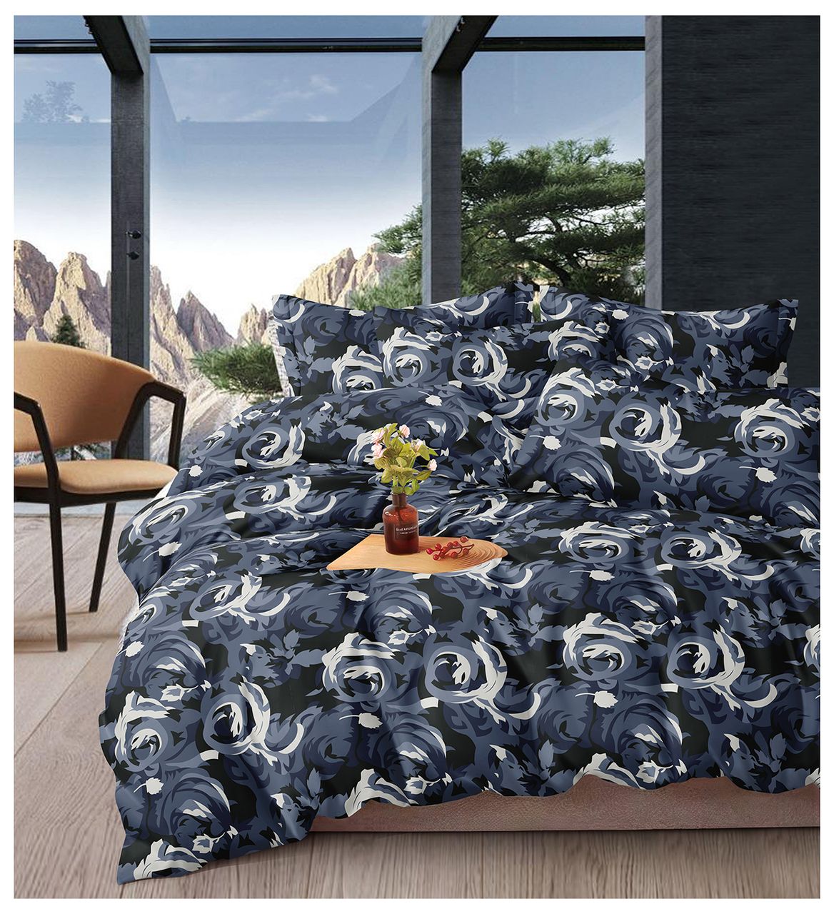 King-Size Fitted Bedsheet Set