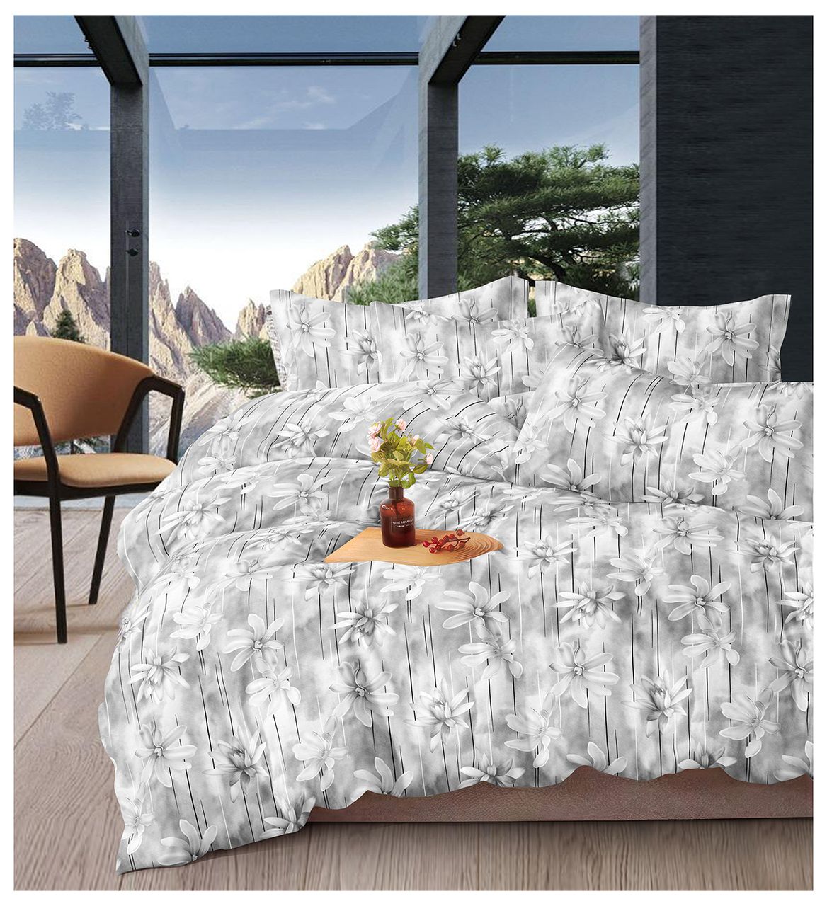 King-Size Fitted Bedsheet Set