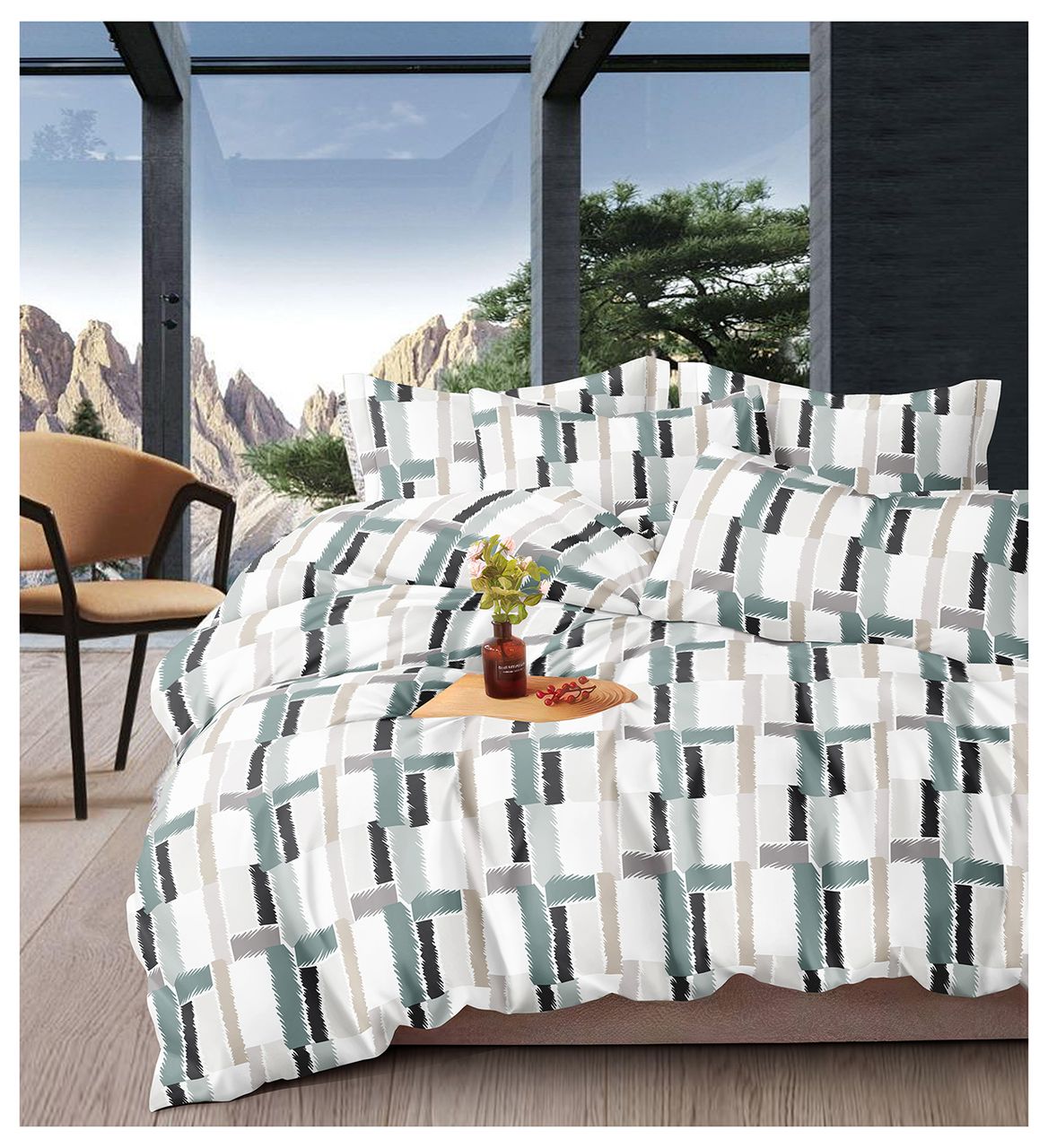 King-Size Fitted Bedsheet Set