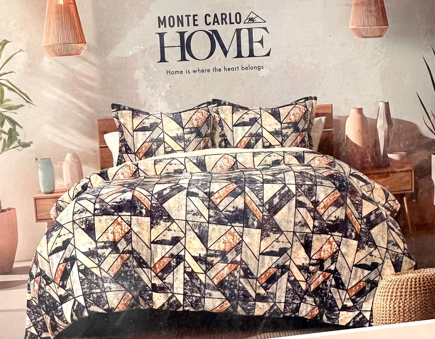 Monte Carlo Premium Luxury 4Pc Quilt Set