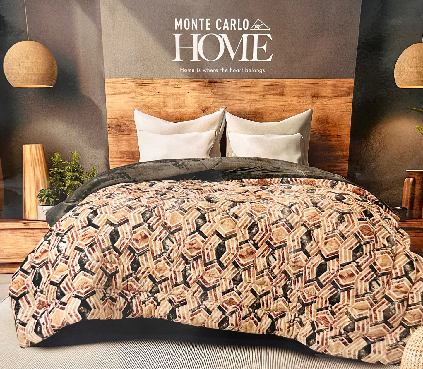 Monte Carlo Premium Luxury 4Pc Quilt Set